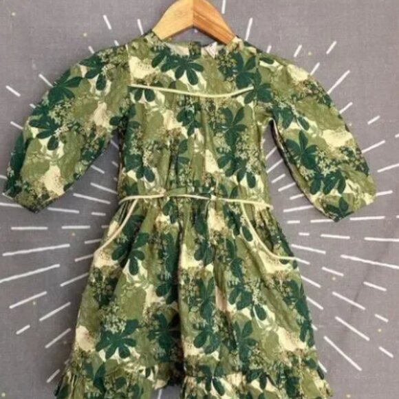 Kate Quinn Green Floral Dress - Picture 1 of 3